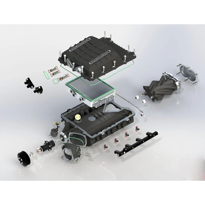 Magnuson Universal LS Swap Hot Rod Supercharger Kit TVS2650 5G Camaro/LSA/LS Truck LS7/LSX - الصورة 3